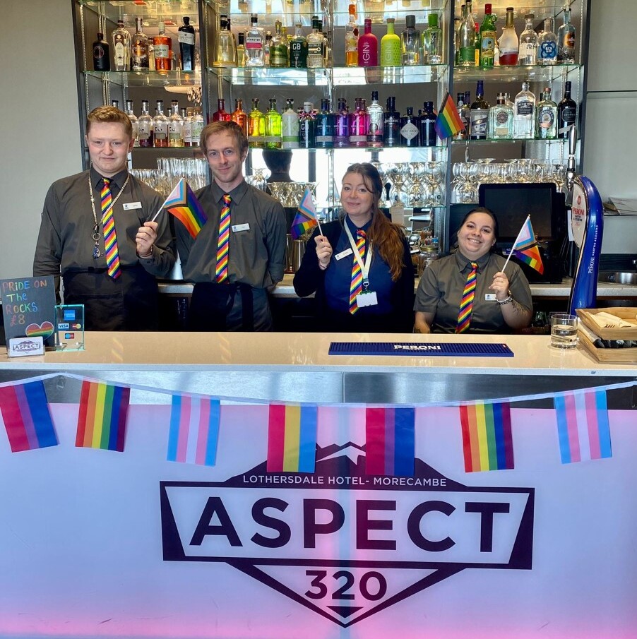 morecambe bar celebrates pride