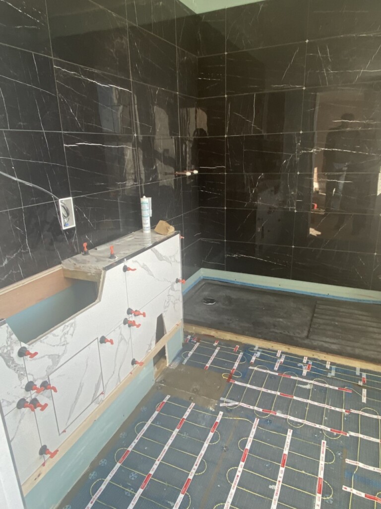 New suite bathroom morecambe hotel