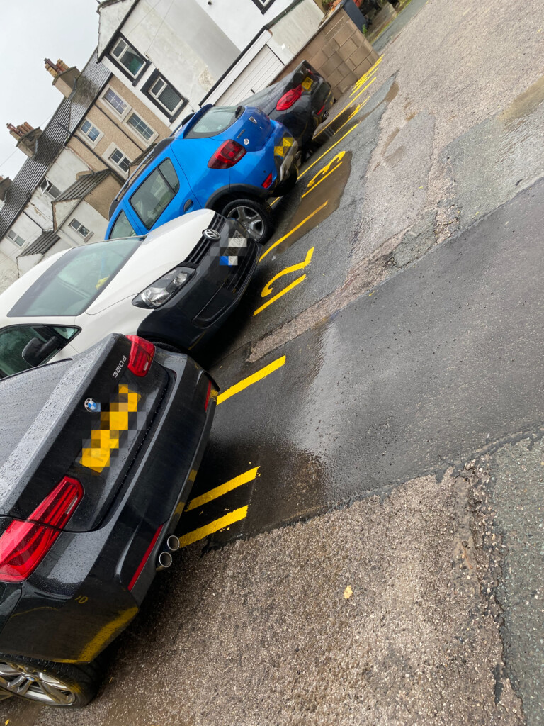 Lothersdale Hotel car park morecambe Pic: Paul Bury