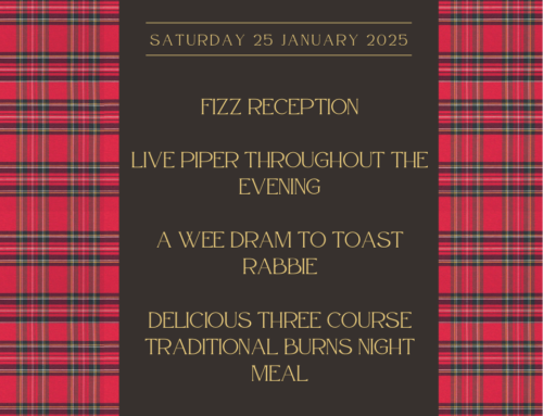 Burns Night Supper January 25th 2025