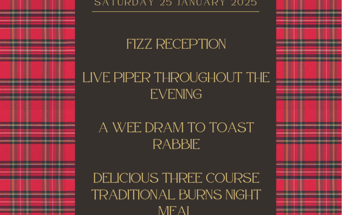 Burns night party